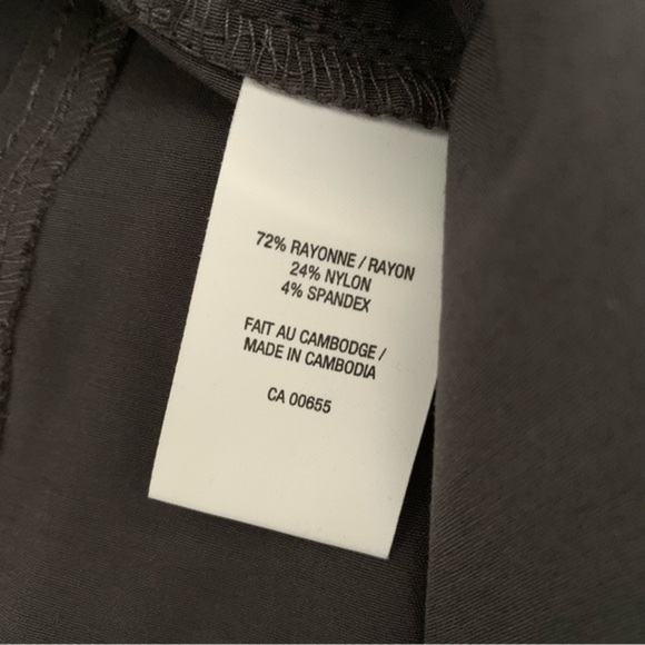 NEW Women's Bootcut Stretch pants size 0P Grey - Picture 11 of 16